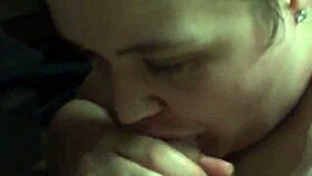 Chubby BBW Chick Sucks Stranger's Cock Deep!