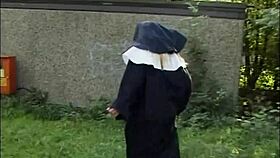 Teen fiercely fucks strangers in public spots