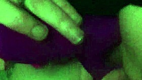 amateur girl plays with homemade vibrator on her shaved pussy, using toys for intense masturbation fun 😏