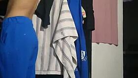 Petite Latina Bent Over In Doggystyle Home Sex