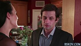 Blonde Babe's Intense Cum Facial