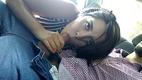 does this latina suck like a pro? she's blowing amateurs and pornstars