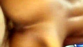 Latina cowgirl rides hard for creampie finish