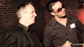 Karlie and Gabriela's tight butts fucked by two guys