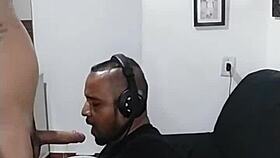 i suck her pussy in morning for cum delight with big tits