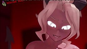 Watch this anime babe ride in cowgirl style.