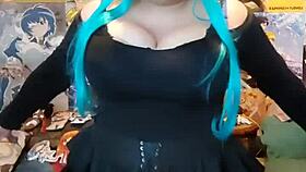 Trans Bunny Rides Cowgirl Assfucking