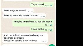 mi novia se come la segunda pija en chat web parte 2 con latina sexy 😏