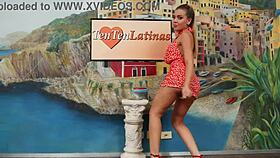 latina teen sucks and fucks in pov cfnm dance