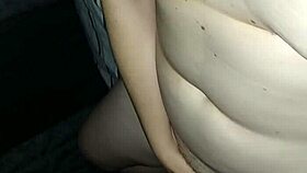 Wife Achieves Intense Double Orgasm with Boobs Exposed