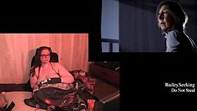 Naked BBW with tattoos and piercings plays The Quarry part 9 nude