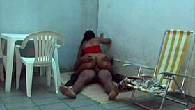 Passionate Backyard Encounter With Cousin Without Condom