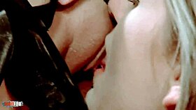 Is this hardcore lesbian threesome ready for anal toys?