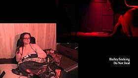 Naked BBW with tattoos and piercings plays The Quarry part 9 nude