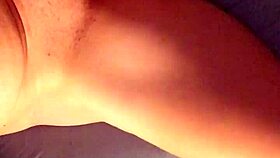 dirty slut fingering hairy pussy