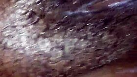 i messed up and got my gooey pussy all wet with that big black monster cock