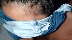 latina enjoys oral pleasure in a neutral setting