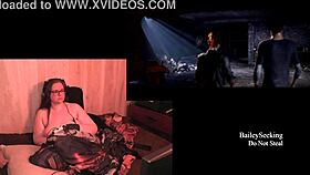 Naked BBW with tattoos and piercings plays The Quarry part 9 nude