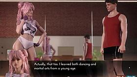 i-i'm watching this hentai anime where the girl gets a risky public creampie at the gym with that huge big cock, her big tits bouncing, cum everywhere, wrestling moves too