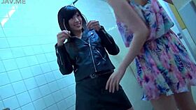 Lesbian Slut Kisses Throat Obscenely Crazy