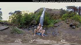 milf carmen enjoys a steamy outdoor masturbation session