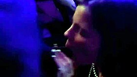 Feeling the intense pleasure as SKS sucks my big black husband's monster cock with such passion.