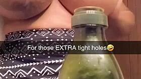 Is Jackie Ready For A Deepthroat Cumshot On Her Boobs?