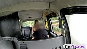 Intriguing Blonde Passenger Gets Anal Surprise From Fake Driver Outdoors