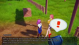 Ebony futanari farm girl contrasts wild neko fucking to breed pregnant in hentai mating season. Intriguing outdoor anime encounter.