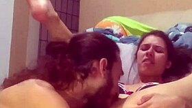 Sexy Teen Halle Von Deepthroats Cock in Hardcore Oral Session