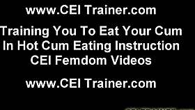 Cum on my ass, then lick it clean