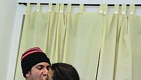 Intense Emotions Build As Mister Rola Pounds His Brunette Neighbor's Tight Pussy