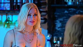 Lesbian Bartender Serene Siren Seduces Teen Jill Kassidy