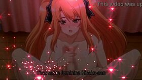 i'm lickin that blonde teen's pussy with big tits in hentai college