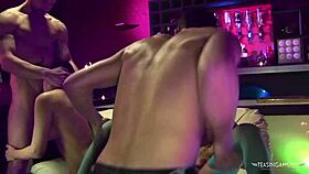 does sharing two cocks make babes happier?