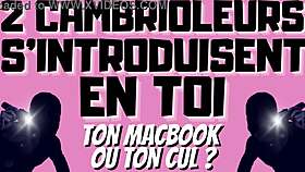 Two Burglars Take You in Double Penetration Gay French Audio Porn