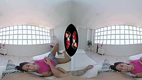 watch this super hot colombian latina riding big ass in pov vr