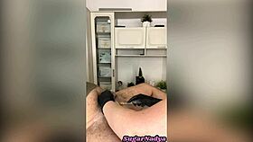 blonde russian mistress cums spontaneously during waxing 😍