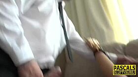 restrained slut gets hardcore anal pounding