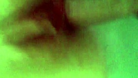 Intense homemade anal creampie quickie