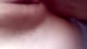 Intense homemade anal creampie quickie