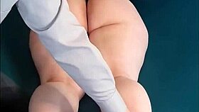 Tied Wife Tickled Sensually with Brush