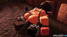 Tattooed milf squirts on big black cock, gets facial