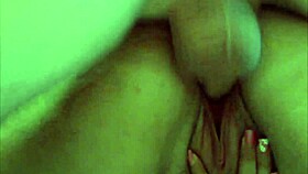 The maid prepares in her uniform and stockings.