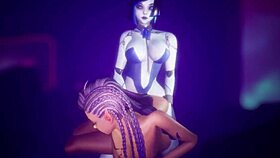 subverse demi craves hot girl-on-girl action in 4k 3d hentai game.