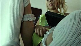 Teen Shemale Performs On Cam In Crossdressing Outfit