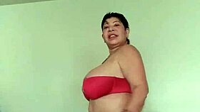 hot juicy model flaunts tangas in studio