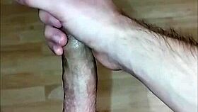 Young amateur explores solo masturbation with a cock massage in this intimate session