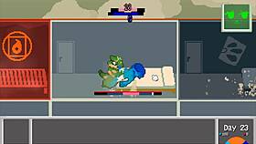 In this furry hentai episode, the bunnygirl with gigantic tits sits on my face and squirts everywhere