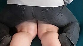 Tied Wife Tickled Sensually with Brush